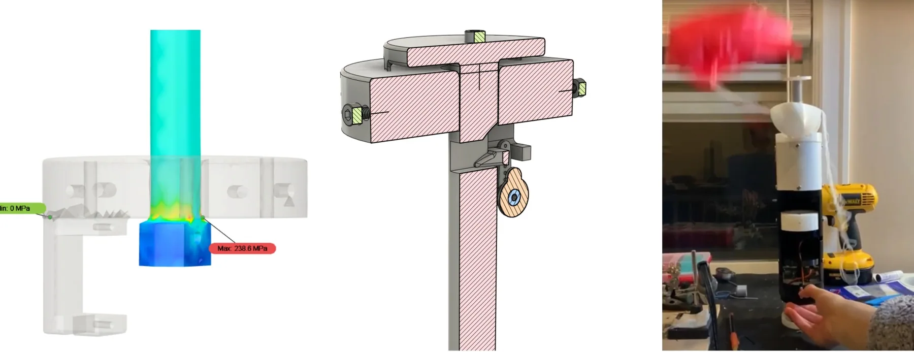 Scalable Thrust Vector Control: Recovery System